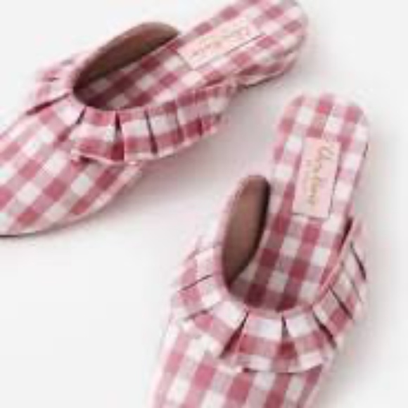 Olivia Morris Blossom Frill Slippers - EXCELLENT/LIKE NEW CONDITION - Sz 38 - Picture 4 of 6